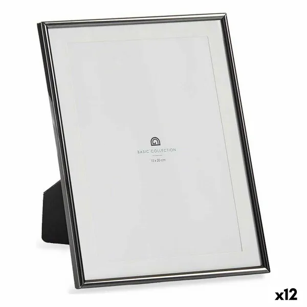 Фото рамка Gift Decor Чёрный Стеклянный Сталь (12 штук)