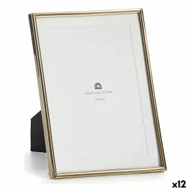 Nuotraukų rėmelis Gift Decor Auksinis Stiklas Plienas (12 vnt.)