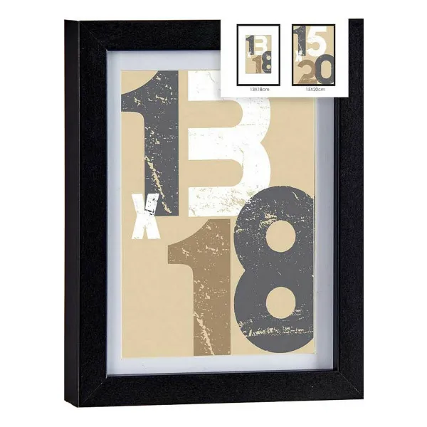 Фото рамка Gift Decor Чёрный Cтекло Деревянный MDF (6 штук)