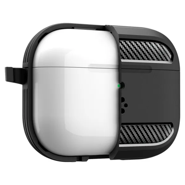 Spigen Rugged Armor - Case for Apple AirPods Pro 3 (Matte Black)