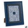 Фото рамка Gift Decor Синий Стеклянный Пластик (6 штук)