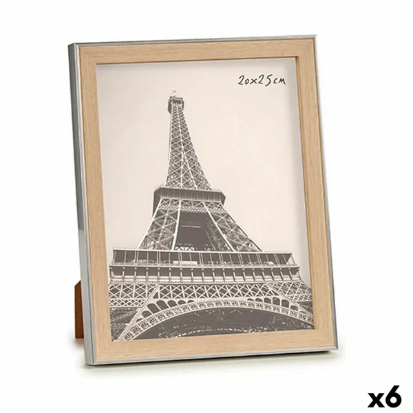 Фото рамка Gift Decor Коричневый Серебристый Cтекло полипропилен (6 штук)