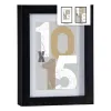 Фото рамка Gift Decor Чёрный Cтекло Деревянный MDF (6 штук)