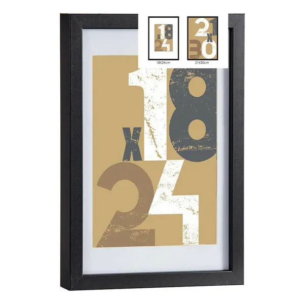 Фото рамка Gift Decor Чёрный Cтекло Деревянный MDF (6 штук)