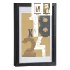 Фото рамка Gift Decor Чёрный Cтекло Деревянный MDF (6 штук)