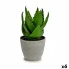 Koristekasvi Ibergarden Muovinen Aloe vera 15 x 23,5 x 15 cm (6 osaa)