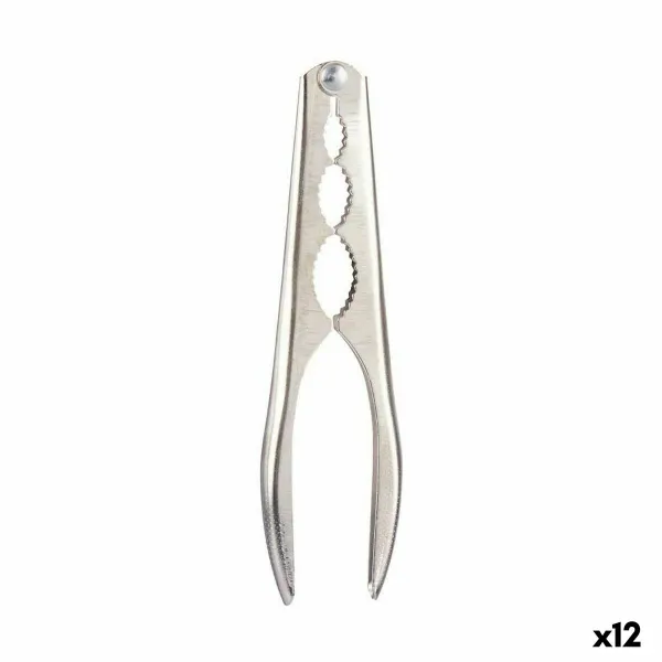 Nutcracker Kinvara Silver Steel 16,5 x 1,5 x 4,5 cm (12 Units)
