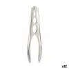 Riekstu knaibles Kinvara Sudrabains Sudrabs Tērauds 16,5 x 1,5 x 4,5 cm (12 gb.)