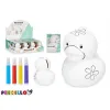 Paint Your Own Money Box Pincello Ceramic Duck 9,2 x 12 x 10,2 cm 9 x 12 x 10,2 cm 9 x 12 x 9,2 cm 11 x 12 x 9,5 cm (12 Units)