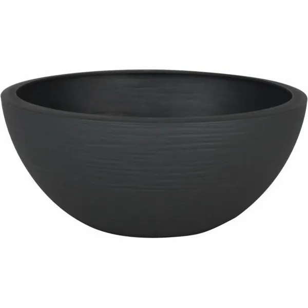 Stiklainis EDA   Juoda Antracito Ø 25 cm