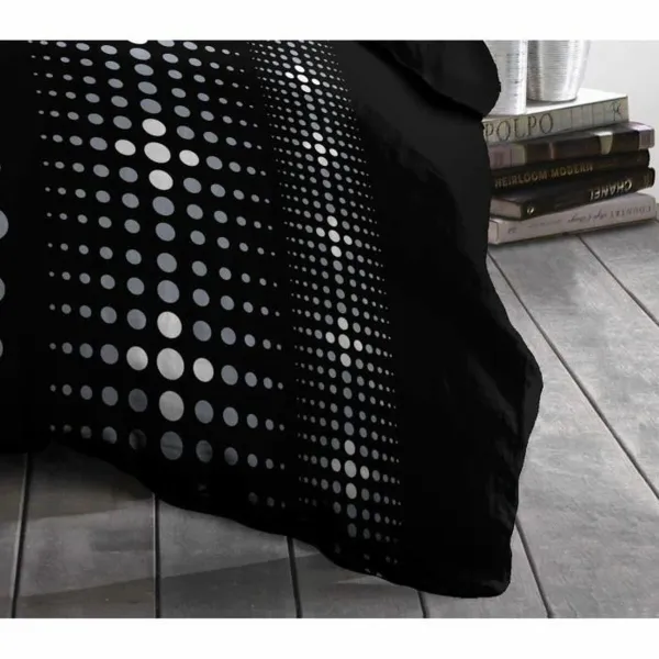 Duvet cover set HOME LINGE PASSION Steevy  Black 140 x 200 cm