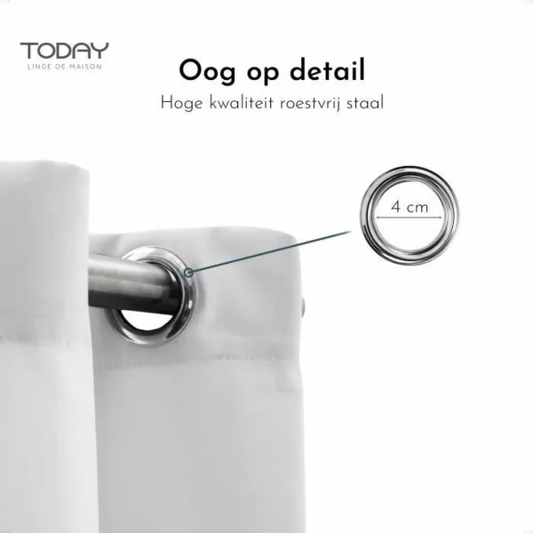 Kardin TODAY  Essential Valge 140 x 240 cm