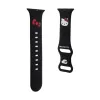 Hello Kitty Silicone Kitty Head - Strap for Apple Watch 38/40/41 mm (black)