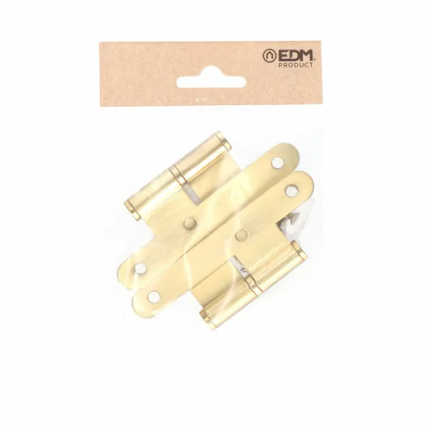 Eņģe EDM 85479 PN04 Tērauds 100 x 58 mm Pa kreisi