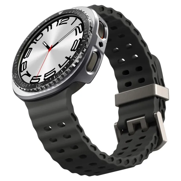 Spigen Bezel Tune Pro Diver - Case / Protective Bezel for Samsung Galaxy Watch 8 44 mm (Black)