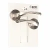 Handle with rosette EDM 85439 707 Aluminium Ø 50 mm