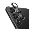 Crong Lens Ring - Tempered glass for the Samsung Galaxy S24+ camera lens (black)