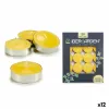 Žvakių rinkinys Ibergarden Geltona Vaškas Citronela (12 vnt.) (24 vnt.)