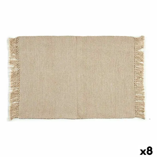 Carpet Gift Decor Beige 50 x 80 cm 7 x 51 x 7 cm (8 Units)