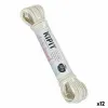 Skalbimo linija Kipit Balta PVC 10 m 18 x 3 x 4 cm (12 vnt.)