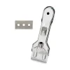 Viršutinis keramikos viryklės valiklis Kinvara Sidabras Metalinis 13,5 x 4,5 x 1 cm 4,5 x 13,5 x 1 cm (12 vnt.)