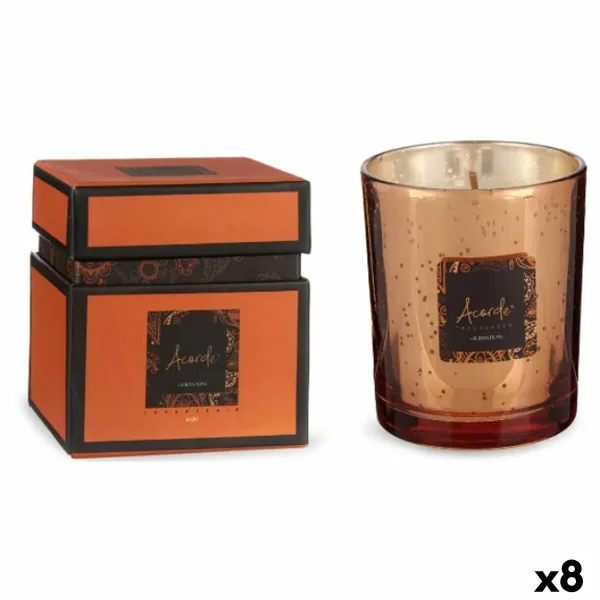 Ароматизированная свеча Acorde Оранжевый Корица 200 ml (8 штук)