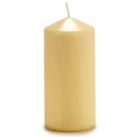 Candle Acorde Cream 15,5 cm 7 x 14,7 x 7 cm (4 Units)