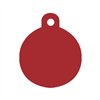 Identification plate for collar Imarc Circle Red