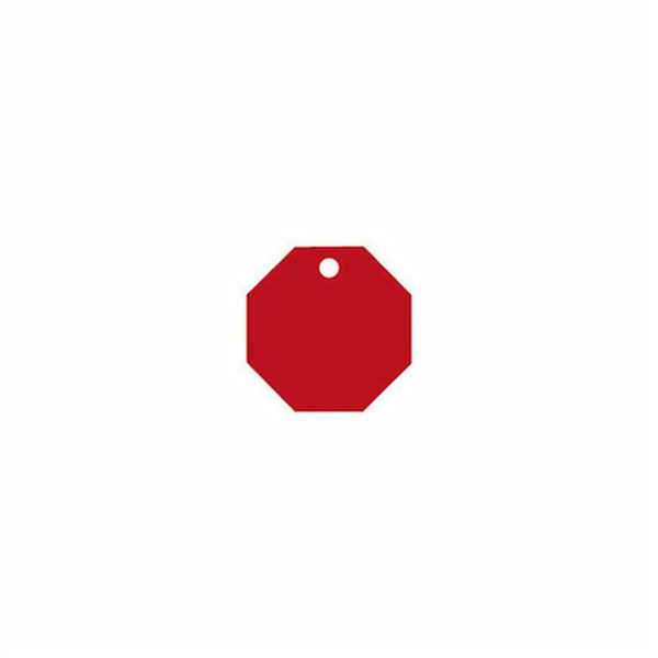 Identification plate for collar Imarc STOP Red
