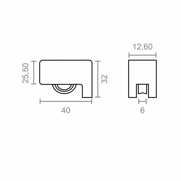Gultnis EDM 85475 Inasa 163 rd09 Neilons 40 x 33,5 mm (2 gb.)