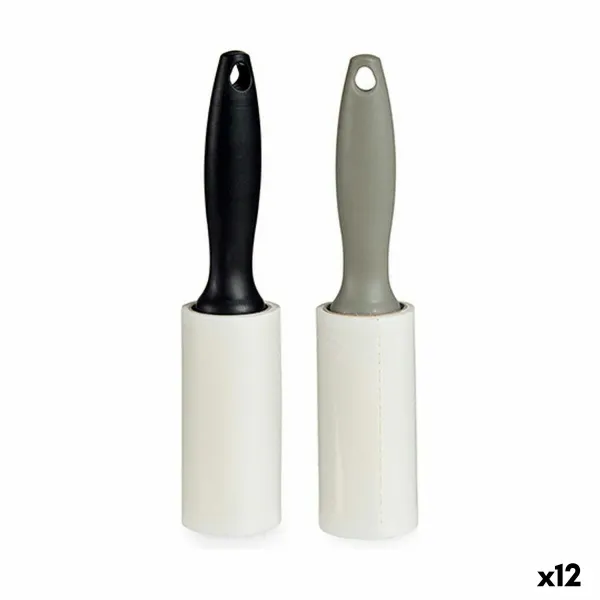 Tarrarulla Musta Harmaa 5 x 22 x 5 cm (12 osaa)