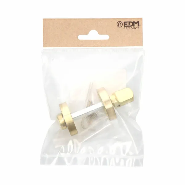 Handle with rosette EDM 85445 707 Aluminium