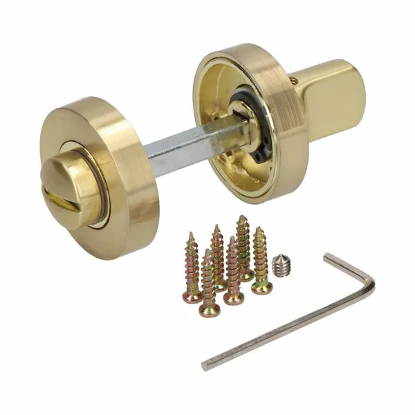 Handle with rosette EDM 85445 707 Aluminium