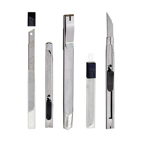 Pjaustytuvas Rinkinys Sidabras Metalinis Plastmasinis 1,5 x 18,5 x 10 cm (24 vnt.)