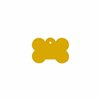 Identification plate for collar Imarc Bone Yellow Golden