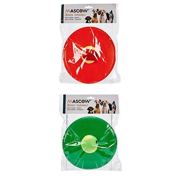 Set of Dog Toys Mascow Rubber polypropylene Ball Frisbee (12 Units)