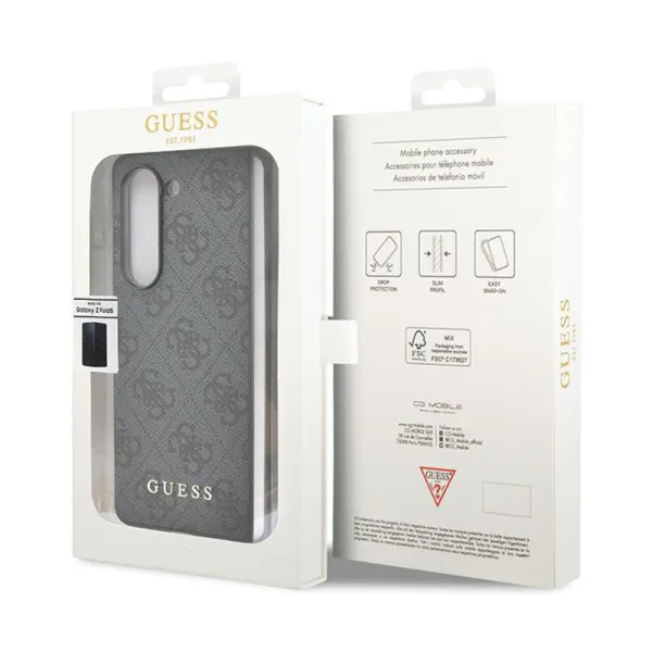 Guess 4G Charms Collection - Samsung Galaxy Z Fold 5 Case (Grey)