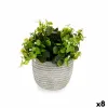 Dekoratyvinis augalas Ibergarden Plastmasinis Gėlės 20 x 20,5 x 20 cm (8 vnt.)