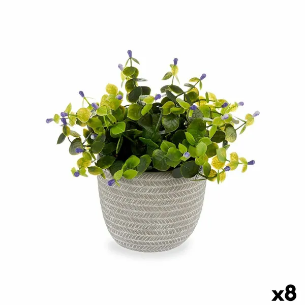 Dekoratīvs Augs Ibergarden Plastmasa Цветы 21 x 20,6 x 21 cm (8 gb.)