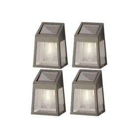 Sieninis apšvietimas Lumineo 898174 5 Lm Saulės energijos LED Šviesus (4 vnt.)