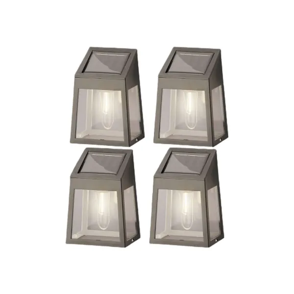 Seinävalo Lumineo 898174 5 Lm Aurinkokenno LED Valo (4 osaa)