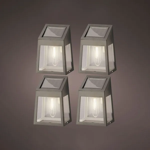 Настенный светильник Lumineo 898174 5 Lm Солнечный LED Свет (4 штук)