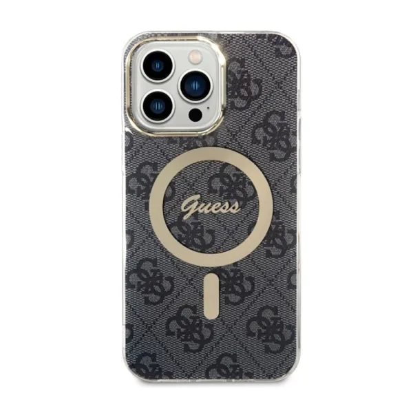 Guess 4G MagSafe - Case for iPhone 14 Pro Max (Black)