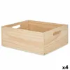 Koristerasia Gift Decor Luonnollinen Mäntypuu mänty (4 osaa)