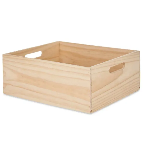 Koristerasia Gift Decor Luonnollinen Mäntypuu mänty (4 osaa)