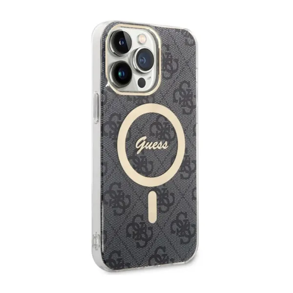 Guess 4G MagSafe - Case for iPhone 14 Pro Max (Black)