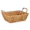 Galda rotājums Gift Decor Brūns Metāls Ūdens hiacinte 40 x 16 x 28,5 cm 42 x 16 x 28,5 cm (12 gb.)