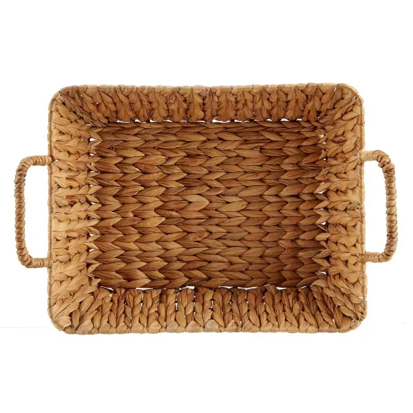 Puošmena Gift Decor Ruda Metalinis Vandens hiacintas 40 x 16 x 28,5 cm 42 x 16 x 28,5 cm (12 vnt.)
