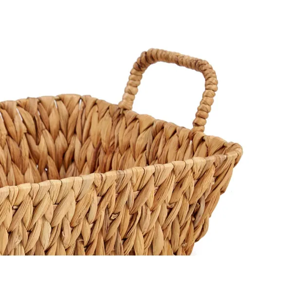Galda rotājums Gift Decor Brūns Metāls Ūdens hiacinte 40 x 16 x 28,5 cm 42 x 16 x 28,5 cm (12 gb.)