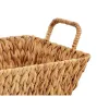 Galda rotājums Gift Decor Brūns Metāls Ūdens hiacinte 40 x 16 x 28,5 cm 42 x 16 x 28,5 cm (12 gb.)